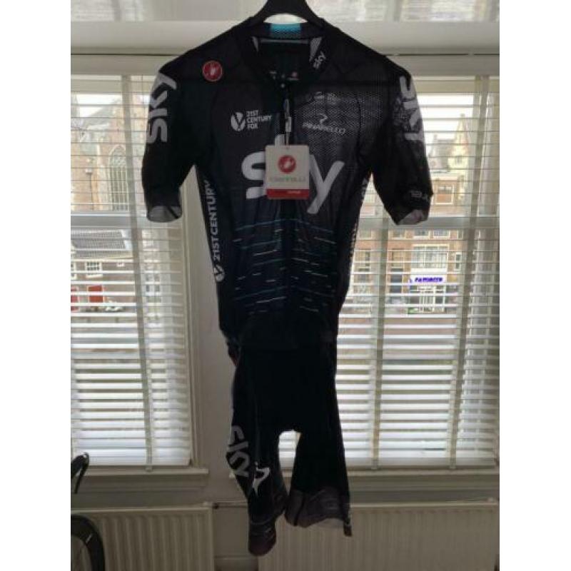 Team Sky Castelli Sanremo 3.2 speedsuit Large.