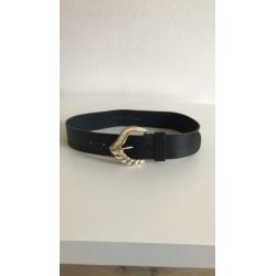 Vintage leren riem met gesp Gutos