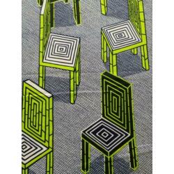Afrikaanse Wax Stof | Vlisco | 90x120 cm