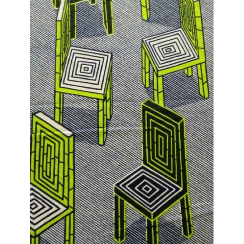 Afrikaanse Wax Stof | Vlisco | 90x120 cm
