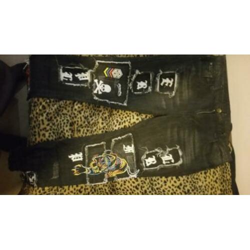 1op1 phillipd plein broek maat 38/34
