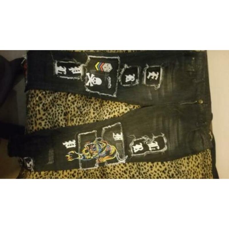 1op1 phillipd plein broek maat 38/34
