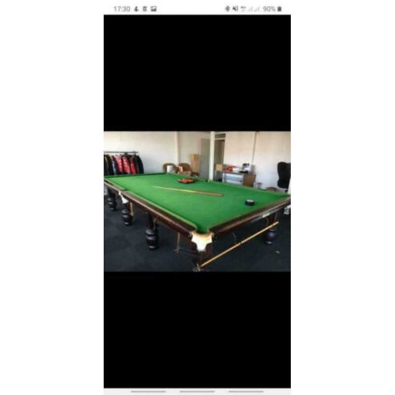 Riley 12ft snooker wedstrijd tafel