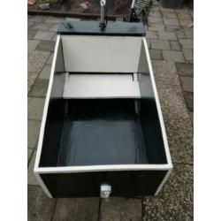 eigen gebouwde bakfiets in goede condities
