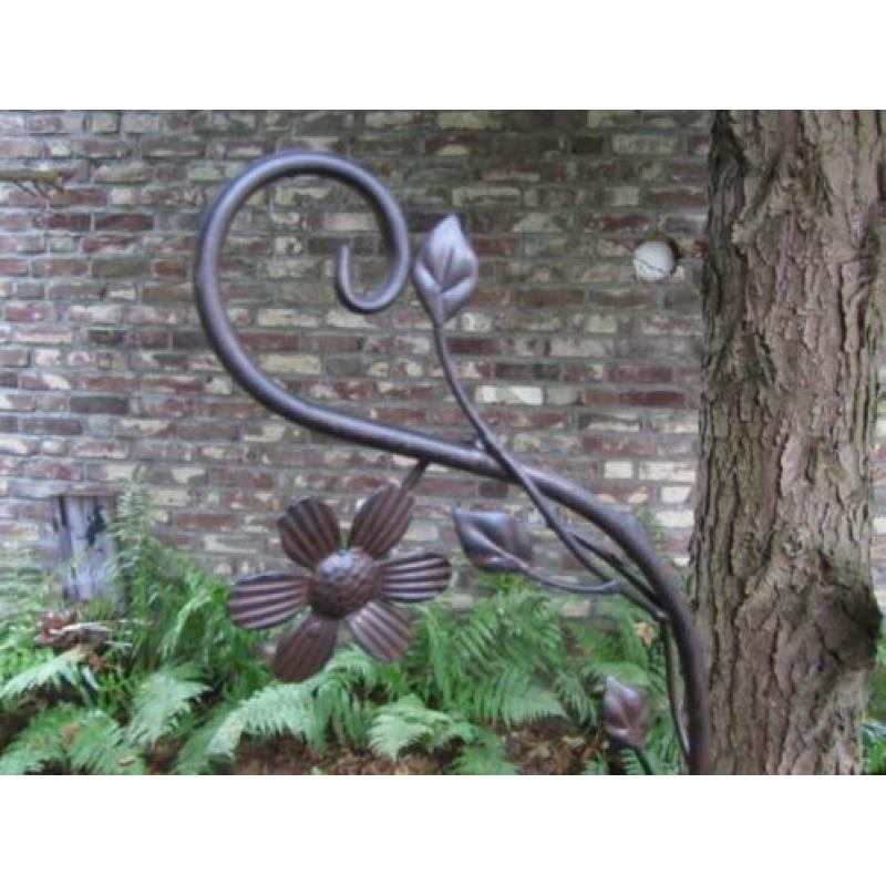 Xl tuinprikker - vogel voer bakje - (160 cm)