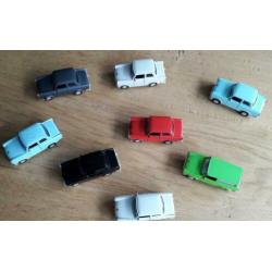 Leuke oude trabantjes 8 stuks.