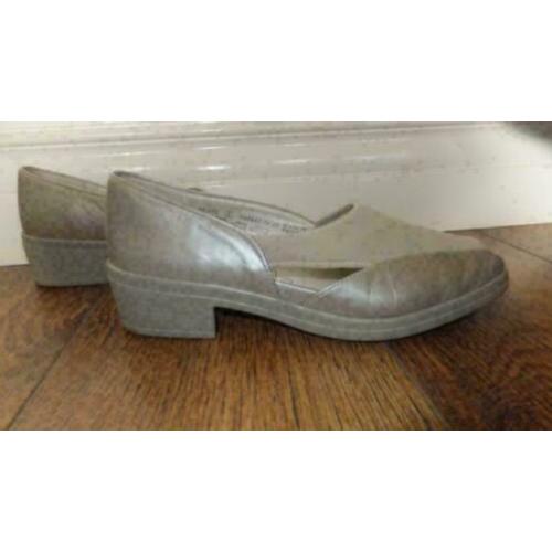 GABOR beige/brons lederen instapper mt 6 mt 39