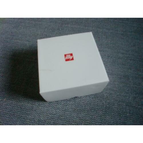 Twee Illy espresso kopjes