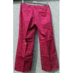 WE prachtige cerise stretch broek mt 42