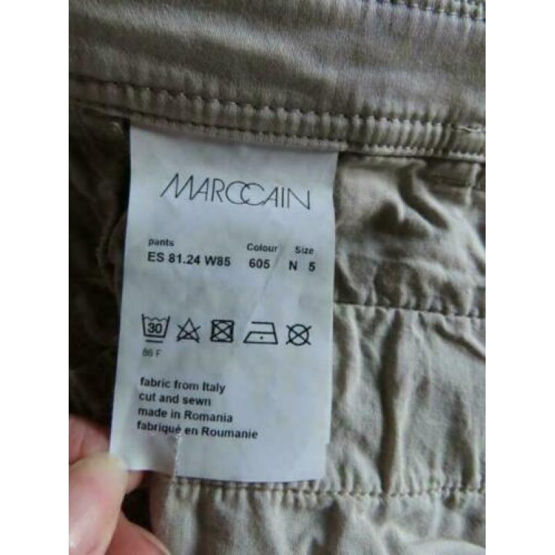 Marccain pants bruine broek maat 5 maat 42