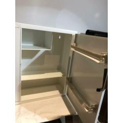 Brabantia Apotheekkastje staal vintage