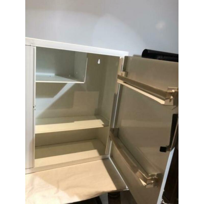 Brabantia Apotheekkastje staal vintage