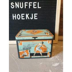Oud van melle toffee blikje olympische spelen