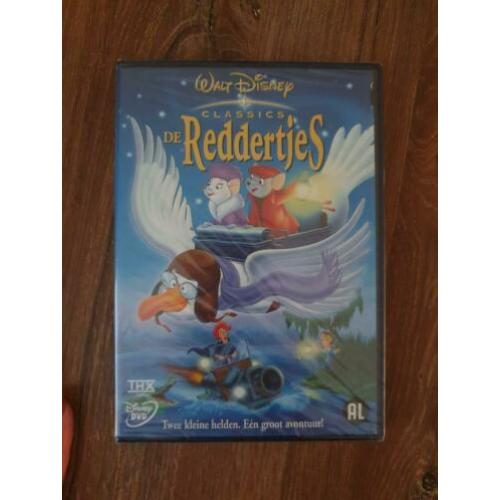 Disney dvd de Reddertjes nieuw in verpakking
