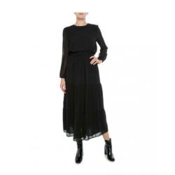 Jurk Zwart Mt 40 MIDI
