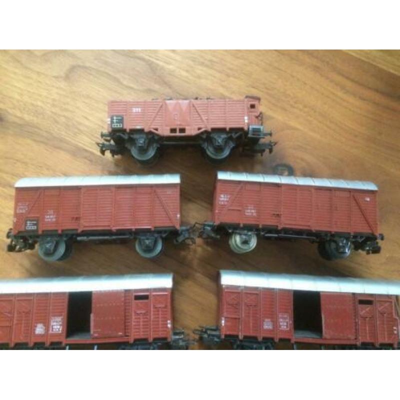Marklin goederenwagons (ook voor Roco/Piko/Fleishmann/Lima/J
