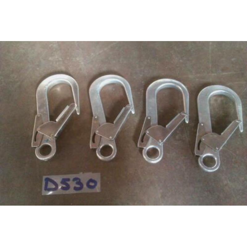 4X grote Aluminium veiligheidshaak