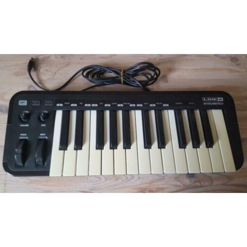 LINE 6 MOBILE KEYS 25 USB/MIDI keyboard ios