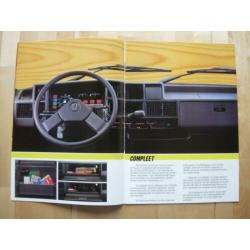 Peugeot J5 Bestel Brochure 1986 - Bestelwagen