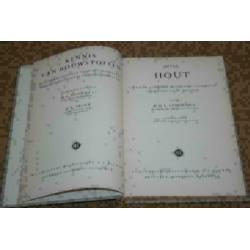 Hout - Leerboek voor de MTS en de praktijk - 1954 !!