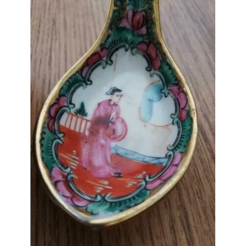 Chinese soepkom + lepel