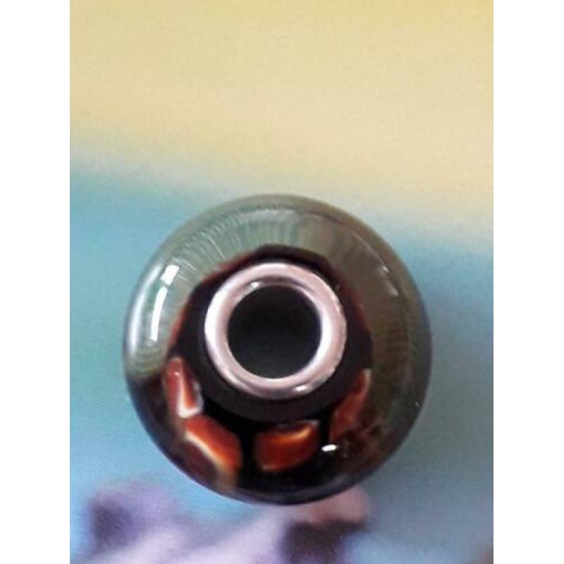 Trollbeads 61321 donker luipaard