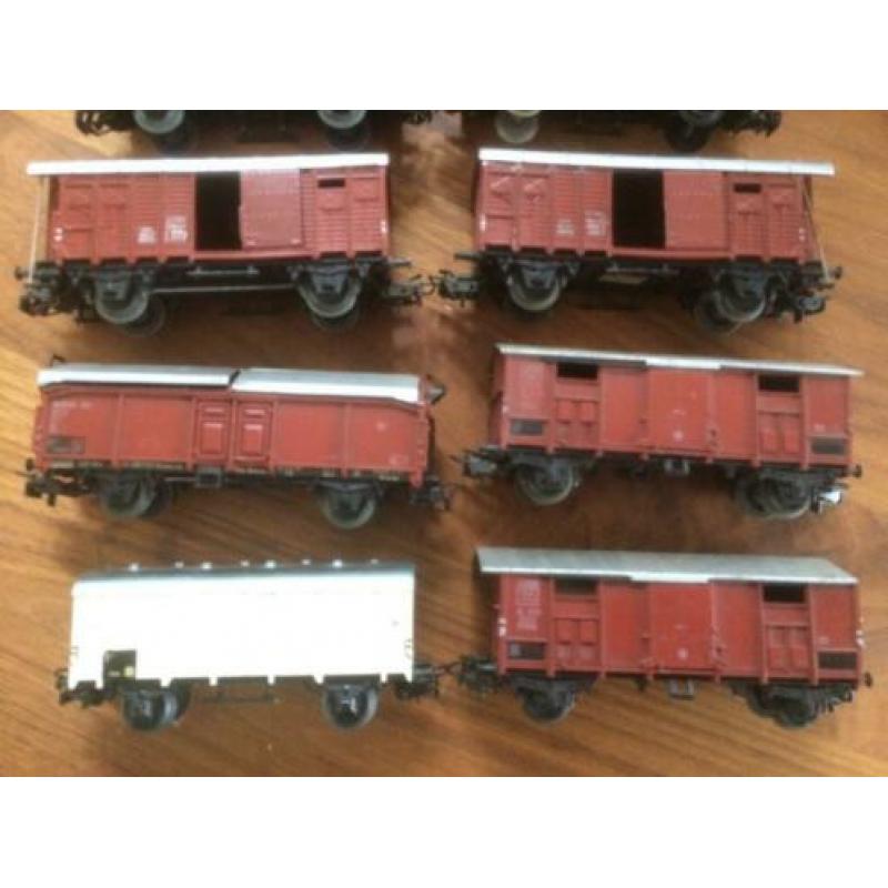 Marklin goederenwagons (ook voor Roco/Piko/Fleishmann/Lima/J
