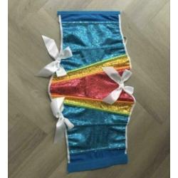 Corset torselet Carnaval regenboog xs-s