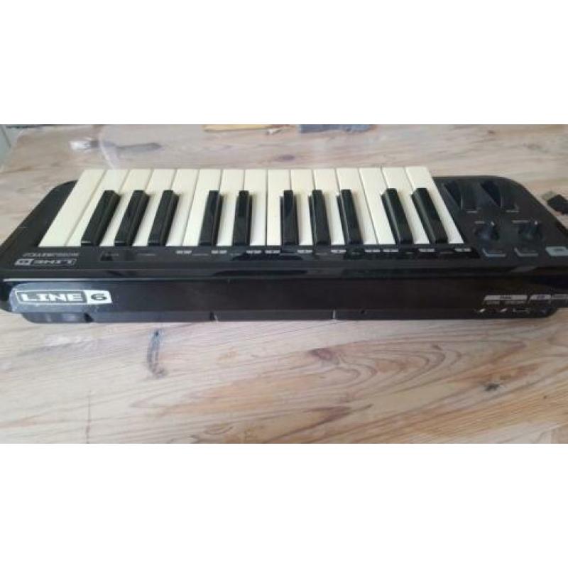 LINE 6 MOBILE KEYS 25 USB/MIDI keyboard ios