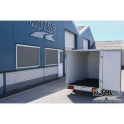 Easyline gesloten enkelas aanhangwagen 300x150x150