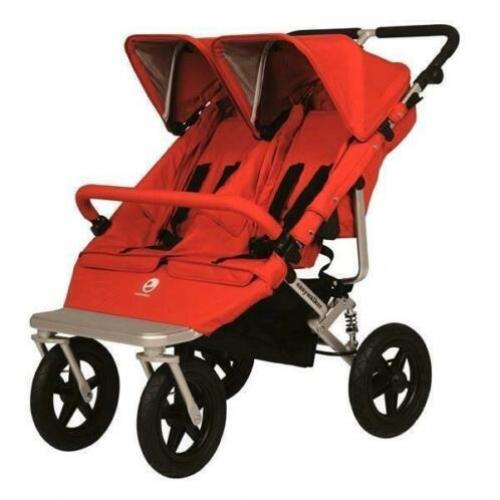 Easywalker duowagen tweelingwagen duo rood