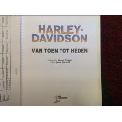 Harley Davidson van toen tot heden