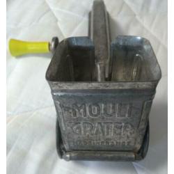 Vintage Mouli Grater, kaasraspmolen