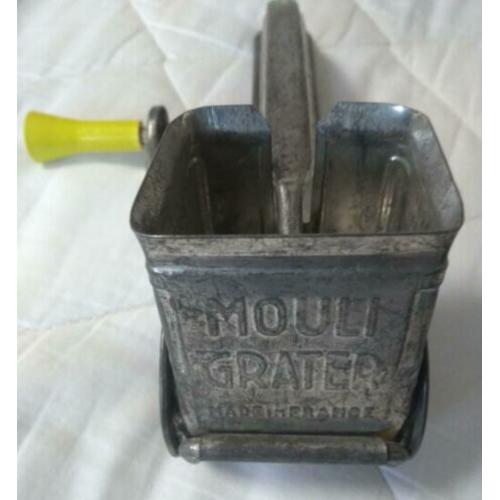 Vintage Mouli Grater, kaasraspmolen