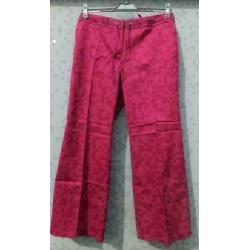 WE prachtige cerise stretch broek mt 42