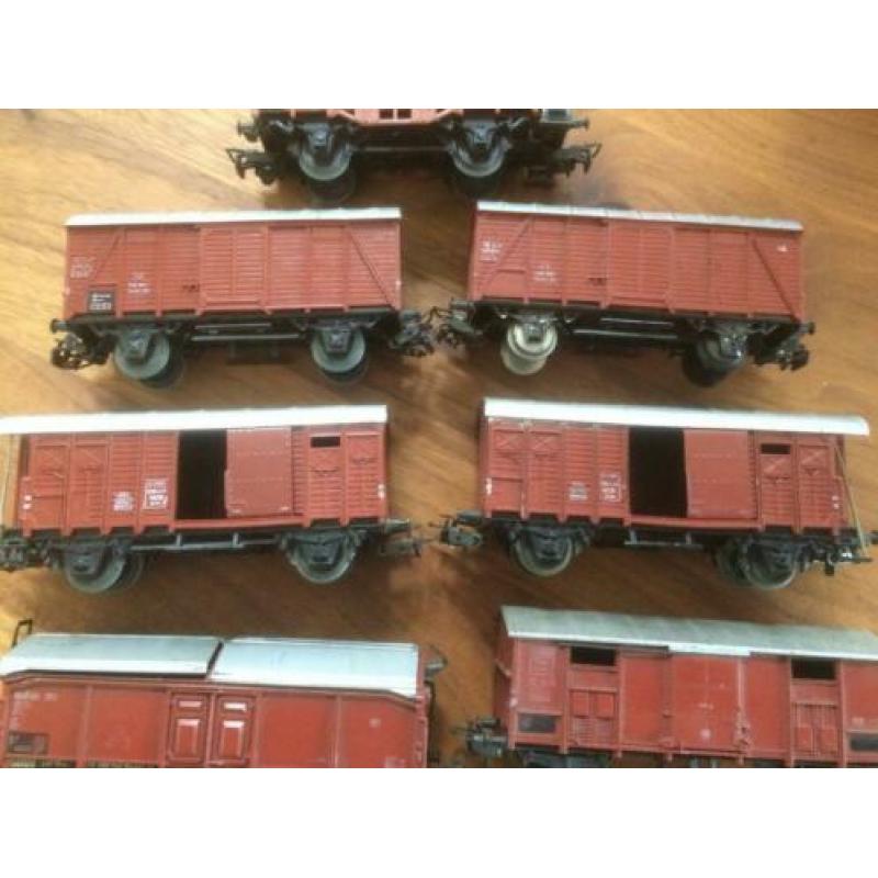 Marklin goederenwagons (ook voor Roco/Piko/Fleishmann/Lima/J