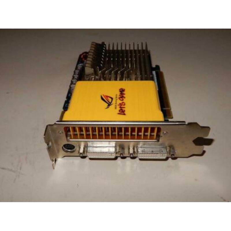 Nvidia GeForce 8600 GT grafische kaart (fan-loos, dus stil!)