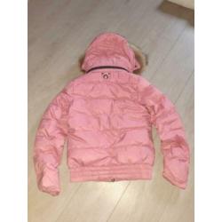 Mooie donzen ski jas van Gaastra, maat s. Kleur rose.