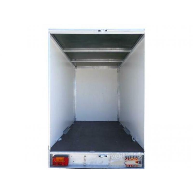 Easyline gesloten enkelas aanhangwagen 300x150x150