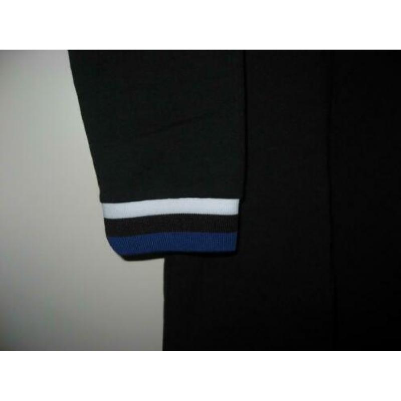 nieuw zwart sportief jurkje / tuniek, mt S