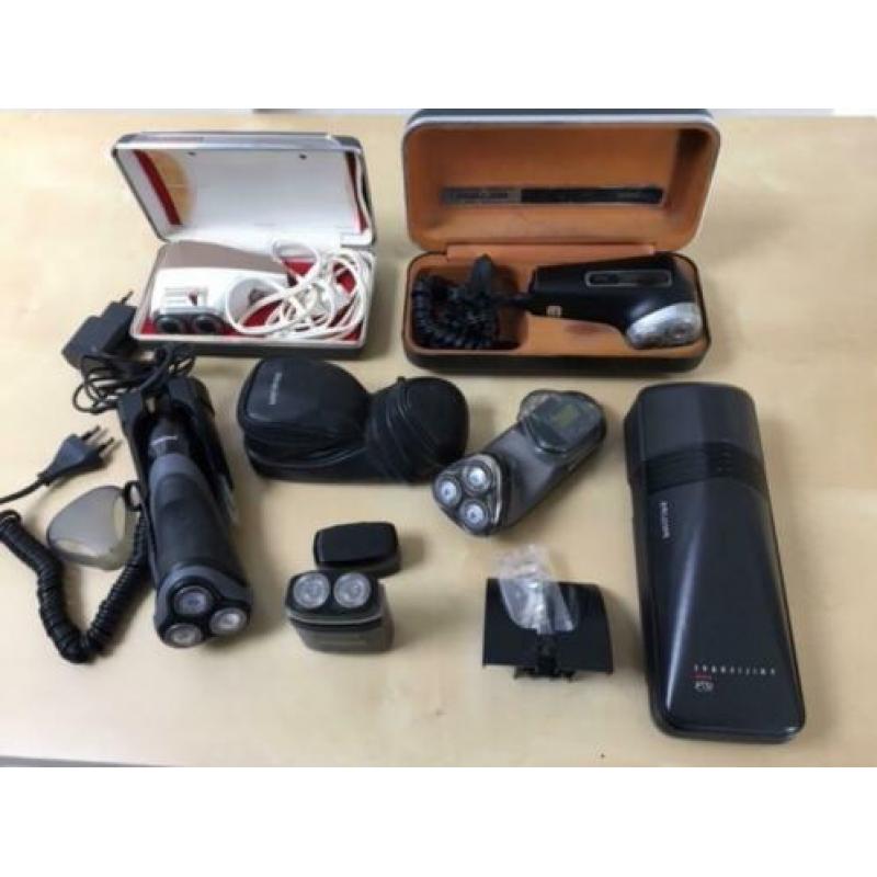 Philips Scheerapparatuur, diverse goed werkende modellen!