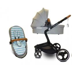 Mycosybaby kinderwagen 3-in-1 met reiswieg en autostoel navy