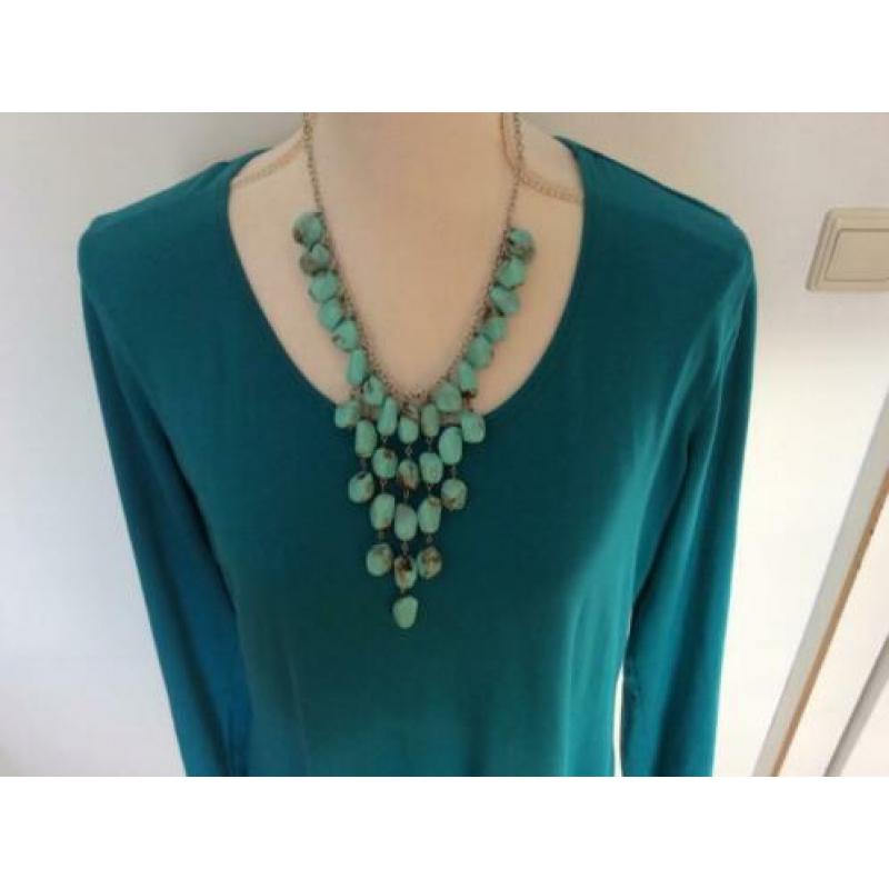 Tuniek aqua turquoise xl