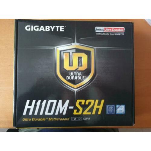 Gigabyte H110M-S2H Moederbord