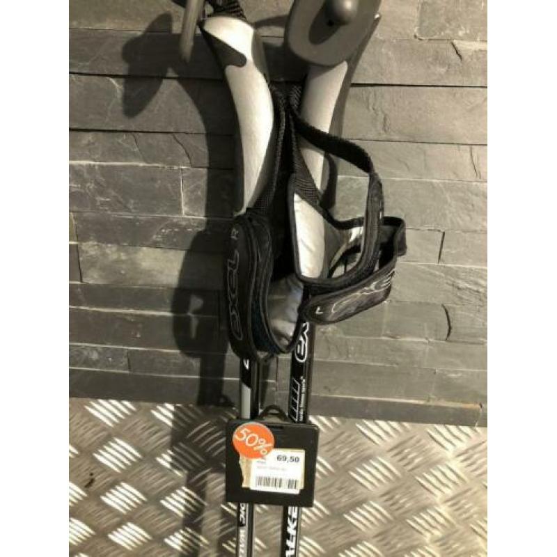 Nordic Walking Carbon stokken Exel 140 cm