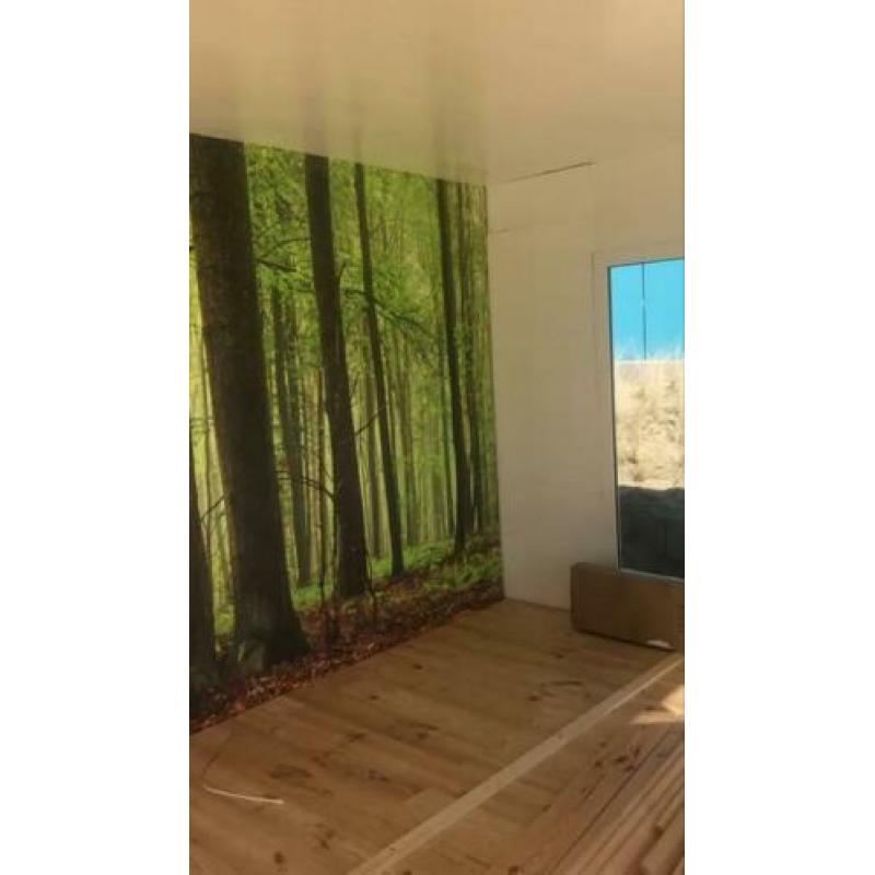 5 units van 3,35 x 9 meter, gratis op te halen