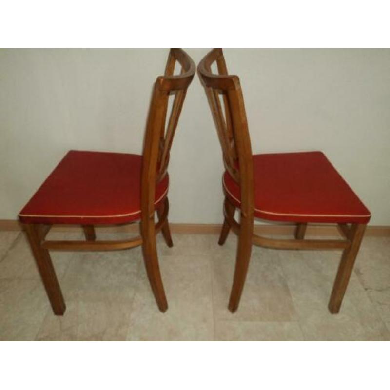 2 vintage stoeltjes