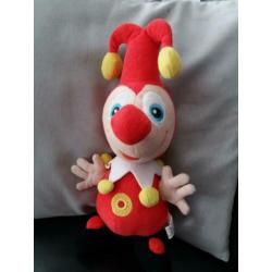 Efteling leuke cadeau set Jokkie en Jet knuffels 35cm +kubus