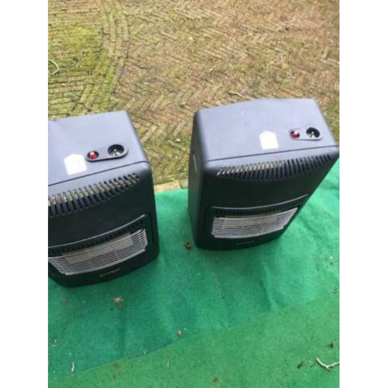 Mobiele gaskachel infrarood 4,1 kW incl.gasdrukregelaar,20€