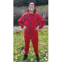 Carnaval! Pak La Casa de Papel + masker Maat S